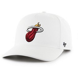 '47 Brand Men's Miami Heat White Hitch Hat