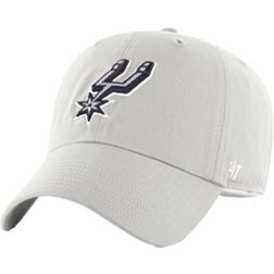 '47 Gray San Antonio Spurs Clean Up Adjustable Hat