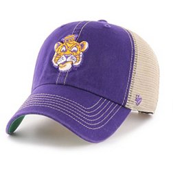 ‘47 LSU Tigers Purple Vintage Trawler Clean Up Adjustable Hat