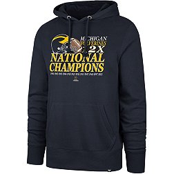 ‘47 Adult 2023 College Football National Champions Michigan Wolverines Pullover Hoodie