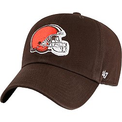 '47 Men's Cleveland Browns Helmet Clean Up Brown Adjustable Hat