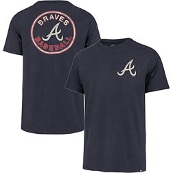'47 Men's Atlanta Braves Gray Franklin Frame Long Sleeve Shirt