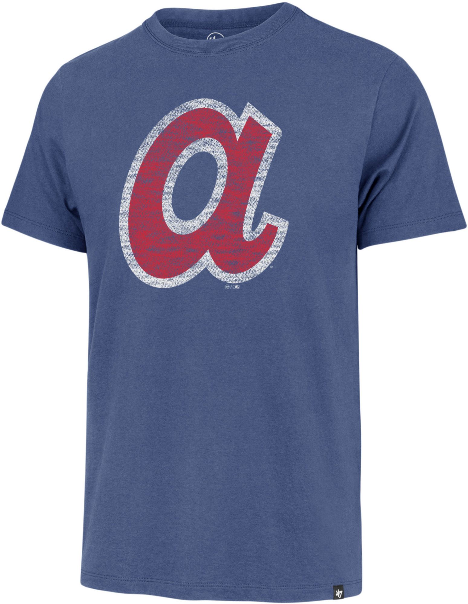 '47 Men's Atlanta Braves Royal Cooperstown Premier Franklin T-Shirt