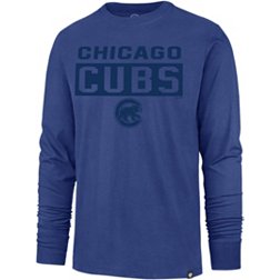 '47 Men's Chicago Cubs Gray Franklin Frame Long Sleeve Shirt