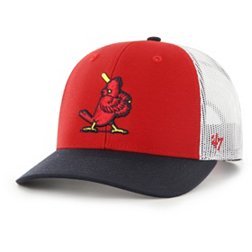 '47 Men's St. Louis Cardinals Red Sidenote Trucker Hat