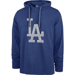 '47 Men's Los Angeles Dodgers Blue Premium Ashby Pique Hoodie