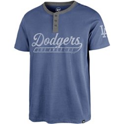 '47 Men's Los Angeles Dodgers Royal Westend Henley T-Shirt