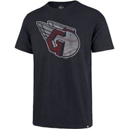 '47 Men's Cleveland Guardians Navy Grit Scrum T-Shirt