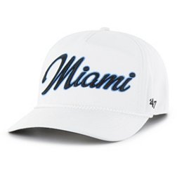 ‘47 Adult Miami Marlins Overhand Hitch Adjustable Hat