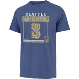 '47 Men's Seattle Mariners Royal Cooperstown Borderline Franklin T-Shirt