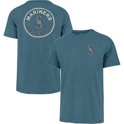 '47 Men's Seattle Mariners Gray Franklin Frame Long Sleeve Shirt