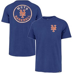 '47 Men's New York Mets Gray Franklin Frame Long Sleeve Shirt