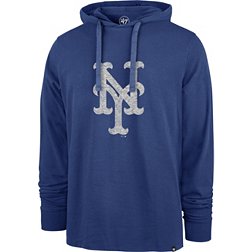 '47 Men's New York Mets Blue Premium Ashby Pique Hoodie