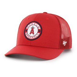 '47 Men's Los Angeles Angels Red Berm Trucker Hat
