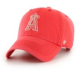 '47 Brand Men's Los Angeles Angels Red Chasm Cleanup Adjustable Hat