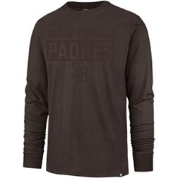 '47 Men's San Diego Padres Brown Franklin Frame Long Sleeve Shirt