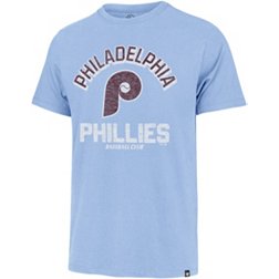 '47 Brand Men's Philadelphia Phillies Cooperstown Blue Retro Franklin T-Shirt