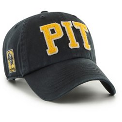 '47 Men's Pittsburgh Pirates Black Clean Up Adjustable Hat
