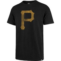 '47 Men's Pittsburgh Pirates Black Grit Scrum T-Shirt