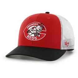 '47 Men's Cincinnati Reds Red Sidenote Trucker Hat
