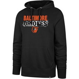‘47 Men's Baltimore Orioles Black Headline Pullover Hoodie
