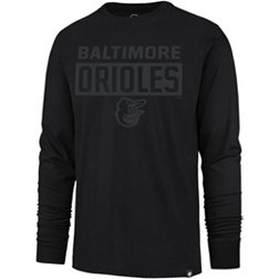 '47 Men's Baltimore Orioles Gray Franklin Frame Long Sleeve Shirt