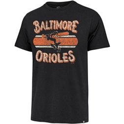 '47 Men's Baltimore Orioles Black Renew Franklin T-Shirt