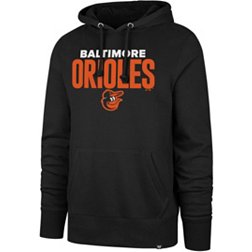 '47 Men's Baltimore Orioles Black Headline Hoodie