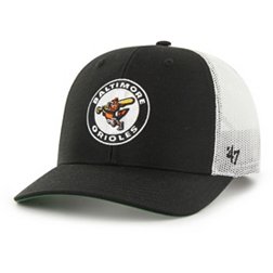 '47 Men's  Baltimore Orioles Black Adjustable Trucker Hat