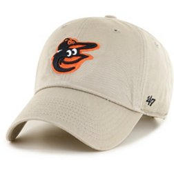 ‘47 Men's Baltimore Orioles Khaki Clean Up Adjustable Hat
