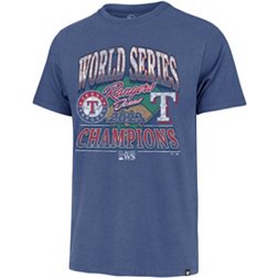 '47 Men's 2023 World Series Champions Texas Rangers Diamond Franklin T-Shirt