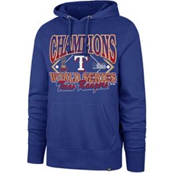 '47 Men's 2023 World Series Champions Texas Rangers Headline Hoodie