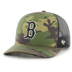 '47 Men's Boston Red Sox Camo Camo Trucker Hat