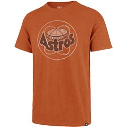 '47 Men's Houston Astros Orange Vintage Scrum T-Shirt
