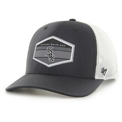 '47 Men's Chicago White Sox Black Burgess Trucker Hat