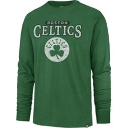 '47 Men's Boston Celtics Green Linear Franklin Long Sleeve T-Shirt