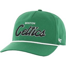 '47 Brand Adult Boston Celtics Script Adjustable Snapback Hitch Hat