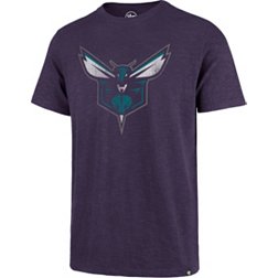 '47 Brand Men's Charlotte Hornets Purple Grit Scrum T-Shirt