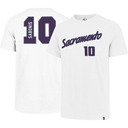 '47 Men's Sacramento Kings Domantas Sabonis #10 White T-Shirt