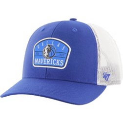 47 Brand Adult Dallas Mavericks Royal Semi Trucker Adjustable Hat