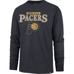 '47 Men's Indiana Pacers Blue Linear Franklin Long Sleeve T-Shirt