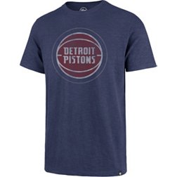 '47 Brand Men's Detroit Pistons Blue Grit Scrum T-Shirt