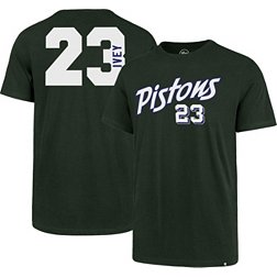 '47 Men's Detroit Pistons Green Super Rival T-Shirt