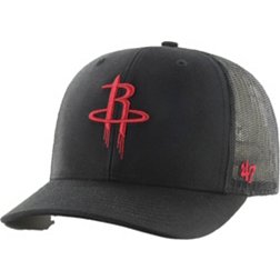 '47 Houston Rockets Black Trucker Hat