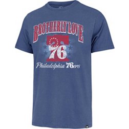 '47 Men's Philadelphia 76ers Blue Brotherly Love T-Shirt