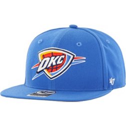 '47 Brand Adult Oklahoma City Thunder No Shot Captain Snapback Hat