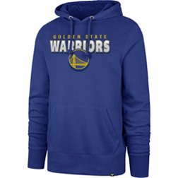 Blue Man Standard Fit NBA Golden State Warriors Licensed Long Sleeve  Sweatshirt 2925267