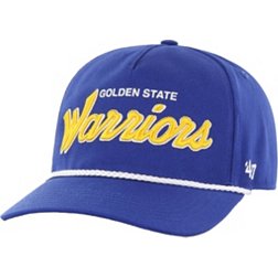 '47 Brand Adult Golden State Warriors Script Adjustable Snapback Hitch Hat