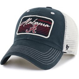 ‘47 Men's Alabama Crimson Tide Black 5 Point Clean Up Adjustable Hat