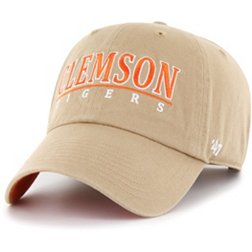 ‘47 Clemson Tigers Khaki District Clean Up Adjustable Hat